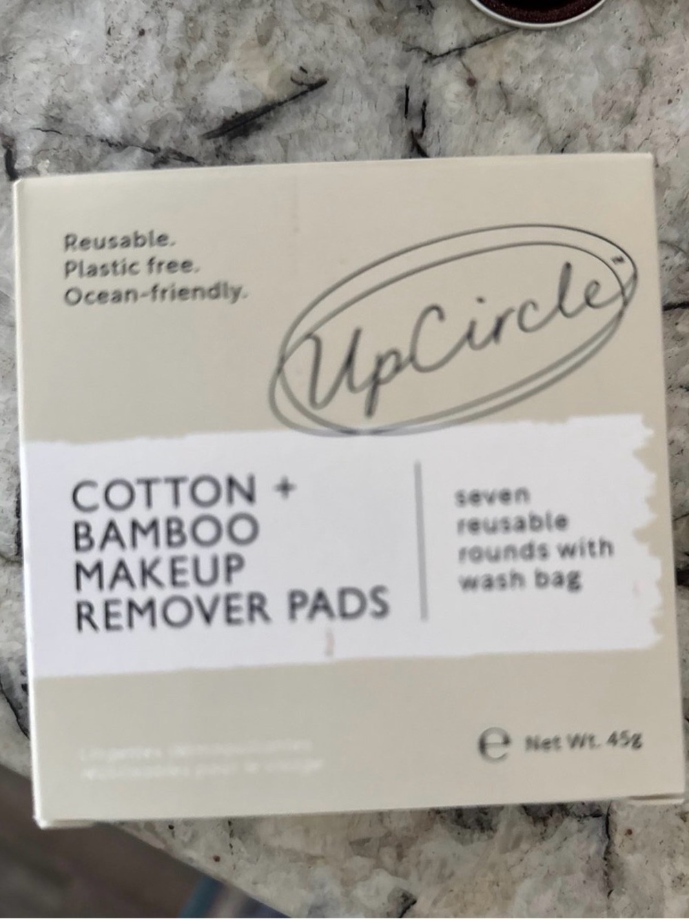 UpCircle cotton and bamboo makeup remover pads